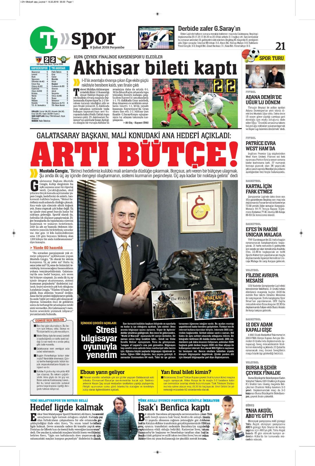 20 Şubat 2019 Perşembe 20 Şubat 2019 Perşembe